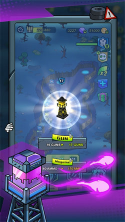 迷你塔射击僵尸MiniTower0