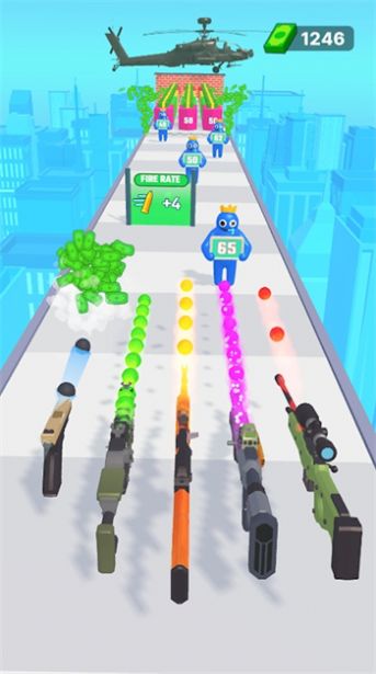 子弹射击跑酷3