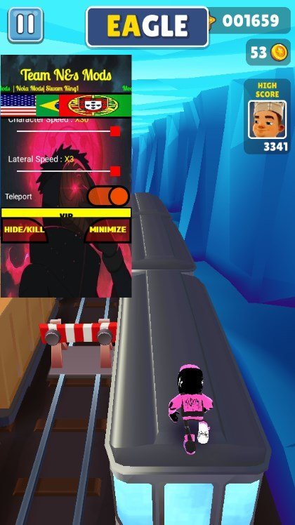 地铁跑酷明殇冰岛公益版本0