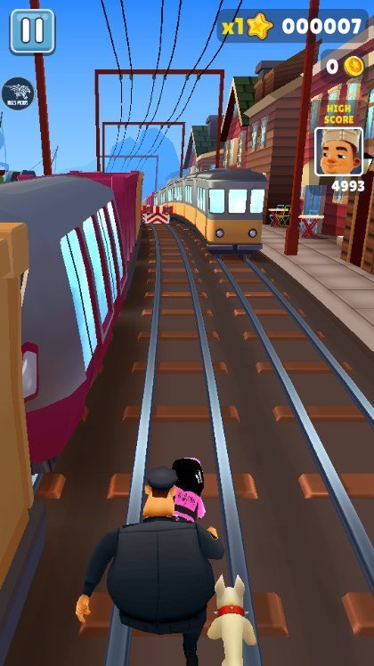 地铁跑酷明殇冰岛公益版本3