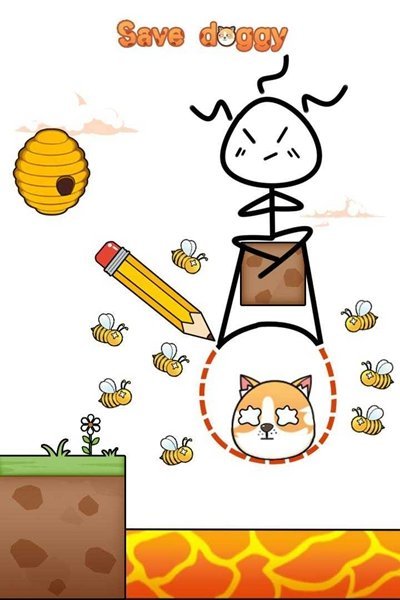 画线救狗狗2