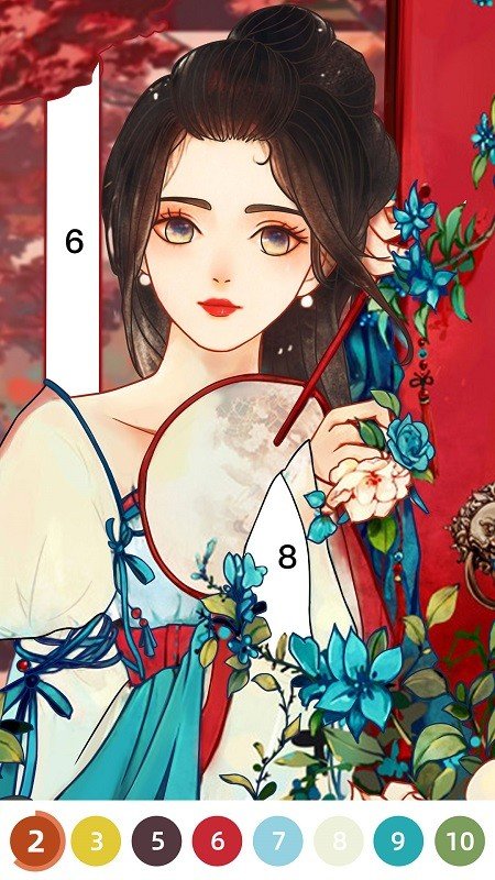 泡泡填色游戏2