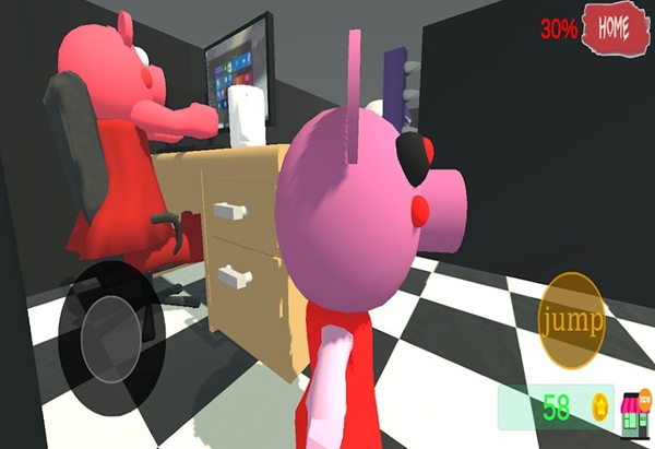 吓人的阿尔法小猪1