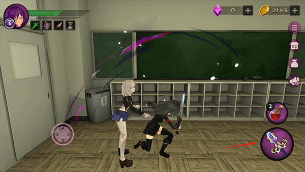 动漫高中僵尸模拟器无广告版1