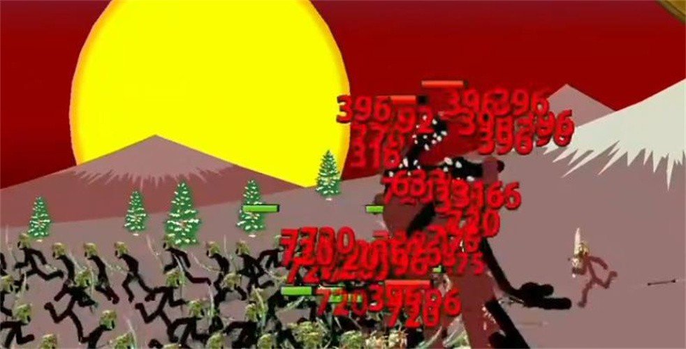 火柴人战争遗产树叶魔改版