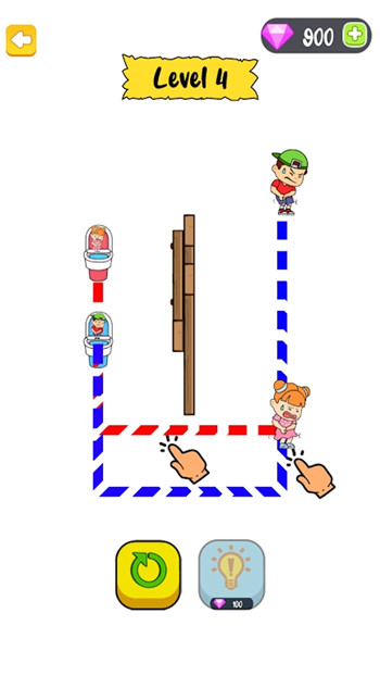 厕所冲刺绘画拼图2