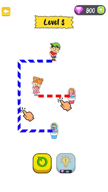 厕所冲刺绘画拼图3