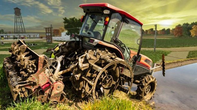 越野拖拉机耕作20213