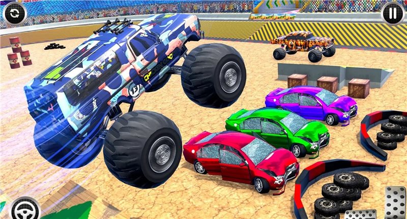 怪物特技卡车碰撞大乱斗1