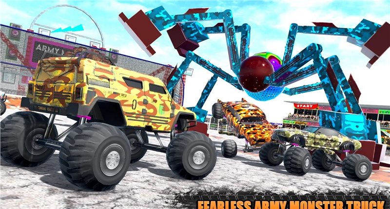 怪物特技卡车碰撞大乱斗2