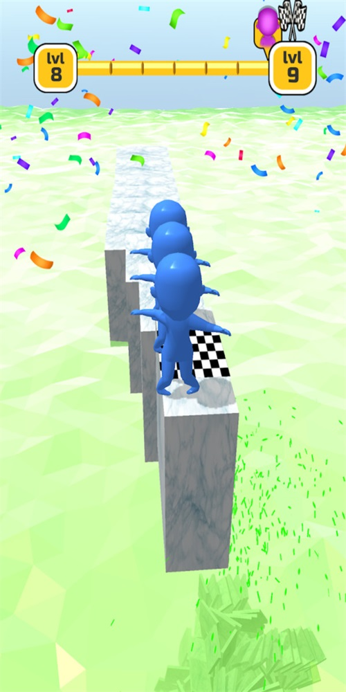 3d人群跳跃3