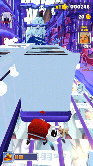 地铁跑酷猫羽雫版本4