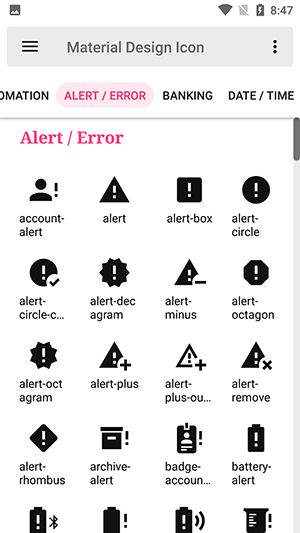 可视化图标库 可视化图标库