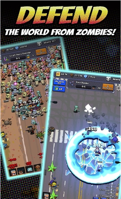 空闲僵尸超级英雄1