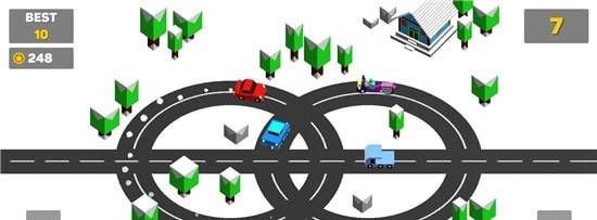 3D环形公路冲刺3