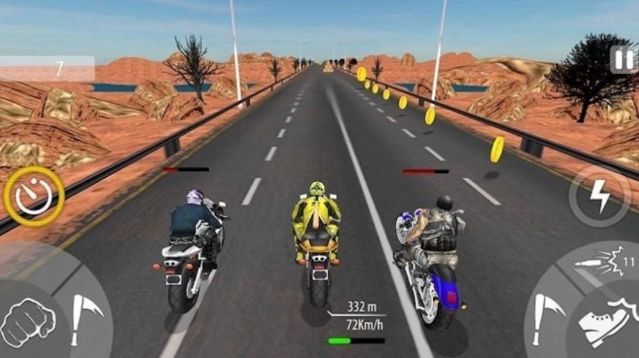 公路摩托真实模拟3D1