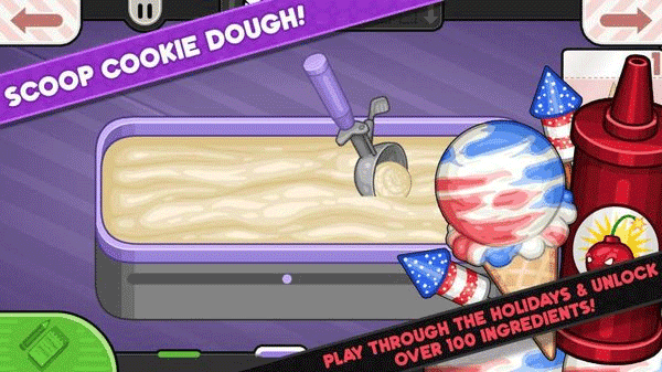 老爹饼干圣代店无限金币版2