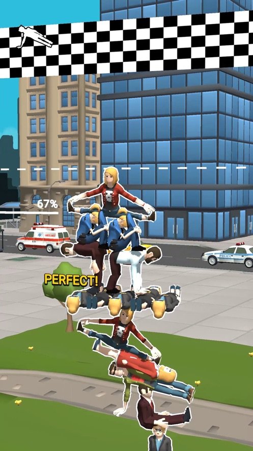 human tower2