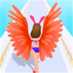 Angel running