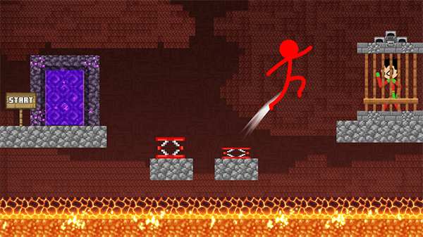 火柴人跑酷竞赛与跳跃2