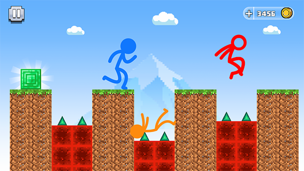火柴人跑酷竞赛与跳跃3
