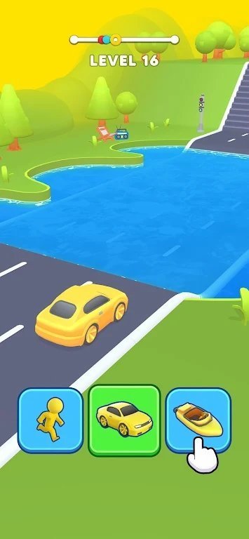 形状变换转换竞赛跑0