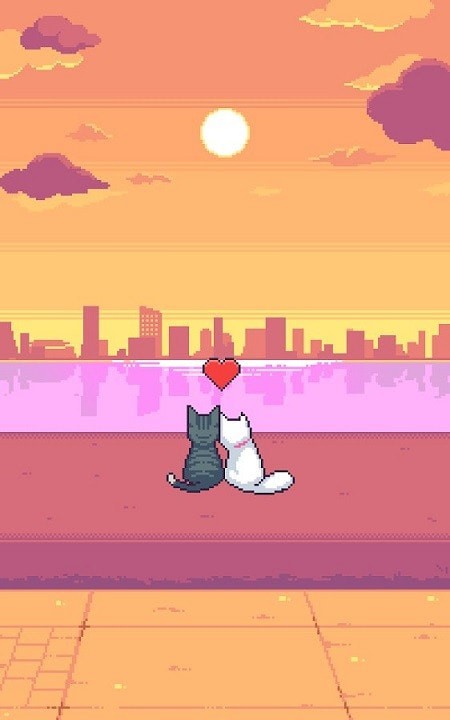 像素猫咪跳跃1