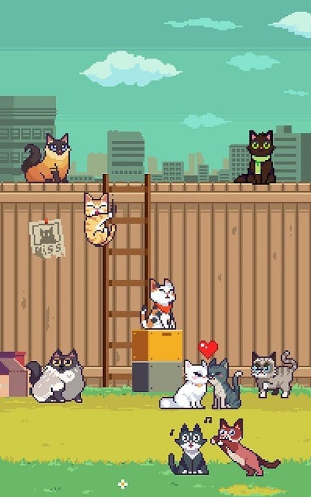 像素猫咪跳跃3