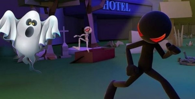 火柴人之闹鬼的酒店1