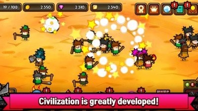 合并英雄战文明的开始进化1