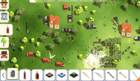 月球沙盒僵尸战斗模拟器0