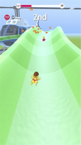 游乐园3d水上比赛1