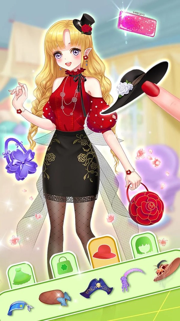 魔法换装百变花仙子0