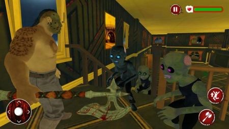 用斧头杀死僵尸0