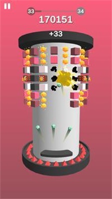 螺旋状小球3D3