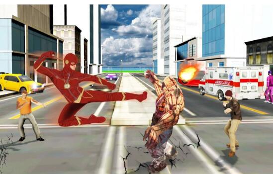 飞行城市绳索英雄1