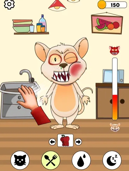 邪恶的乔踢可怕的猫3