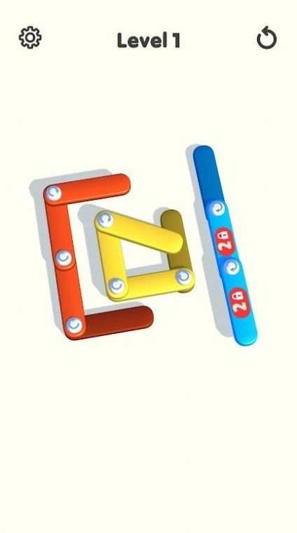 别针旋转拼图1