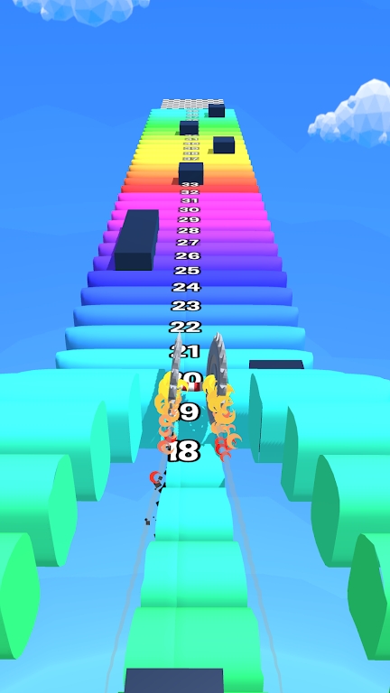 双刀片跑3