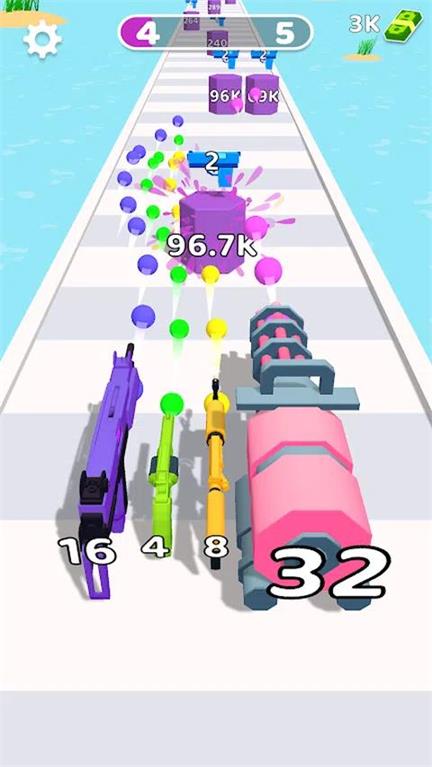 合并枪跑2