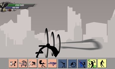 暴怒火柴人无限金币版1