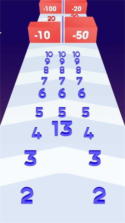 数字合并奔跑战斗2