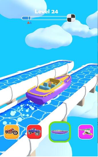 载具的趣味跑酷冒险1