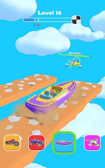 载具的趣味跑酷冒险2