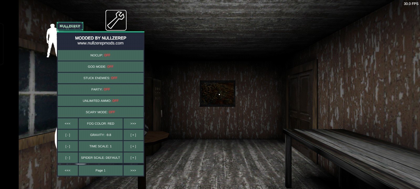 恐怖奶奶蓝色菜单0