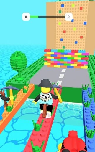 方块人组合赛跑1