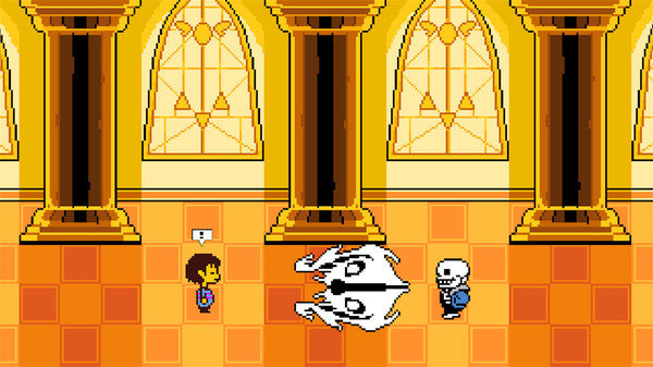 传说之下Sans vs Frisk1