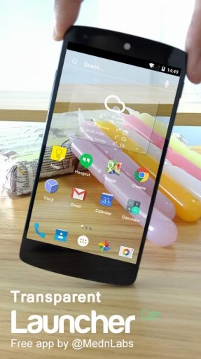 透明屏幕桌面启动器1