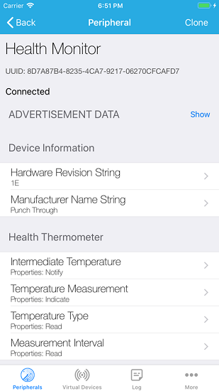 lightblue蓝牙调试助手2