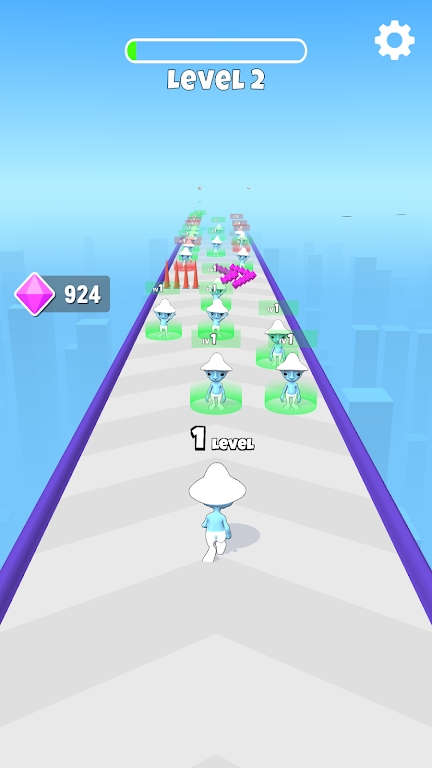 蓝精灵猫冲刺跑1